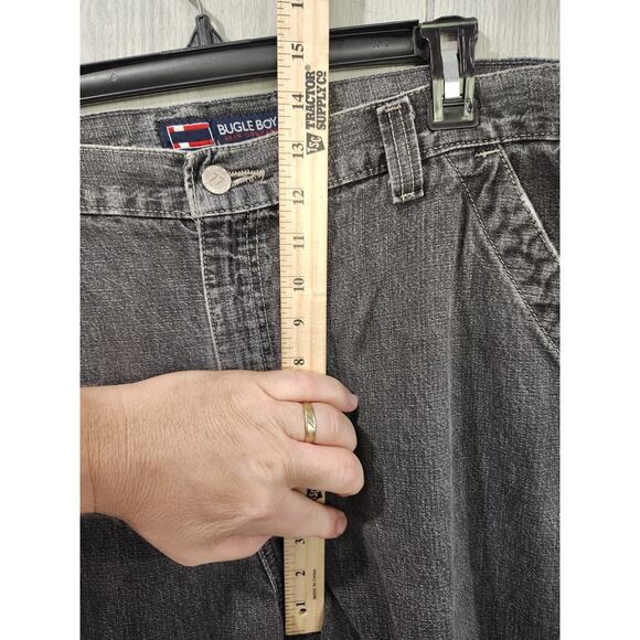 VTG 90s Bugle Boy Baggy Wide Leg Carpenter Jeans 40x30 Y2K Grunge Skater - Picture 9 of 9